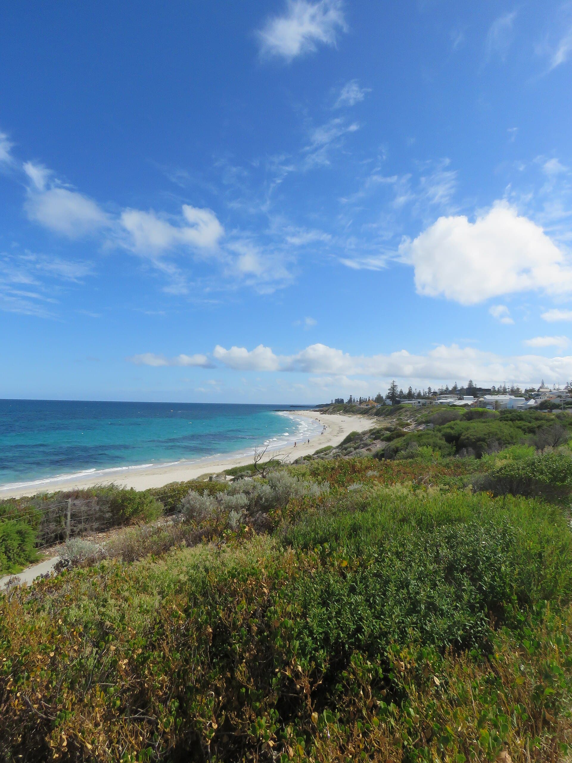 Cottesloe Beach seen from the south